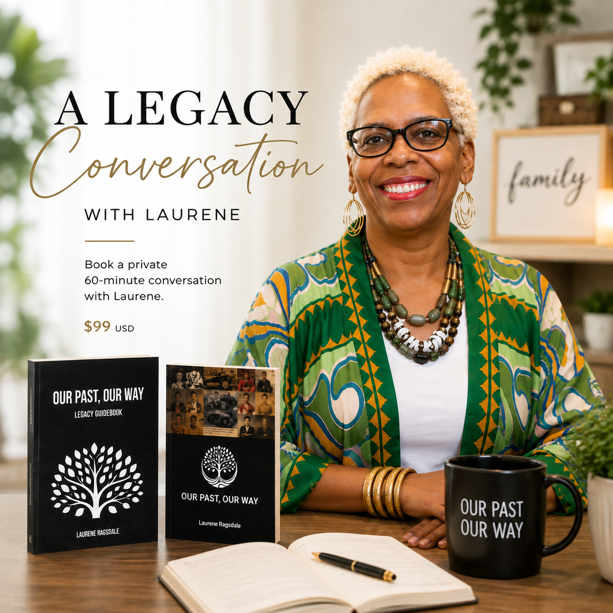 A Legacy Conversation with Laurene 60-Minute Private Conversation